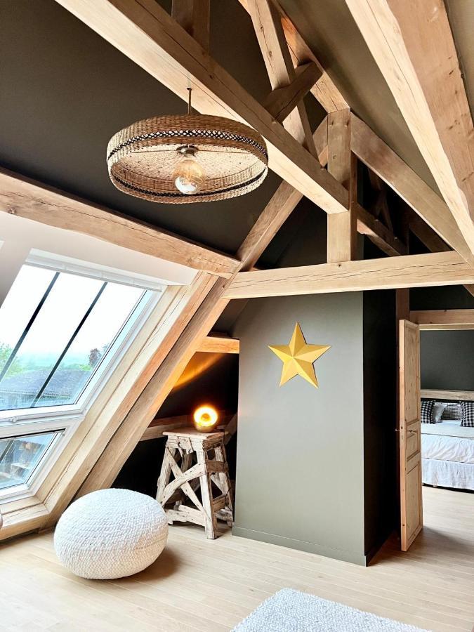 Par Hasard Ou Pas Bed & Breakfast Saint-Martin-aux-Chartrains ภายนอก รูปภาพ
