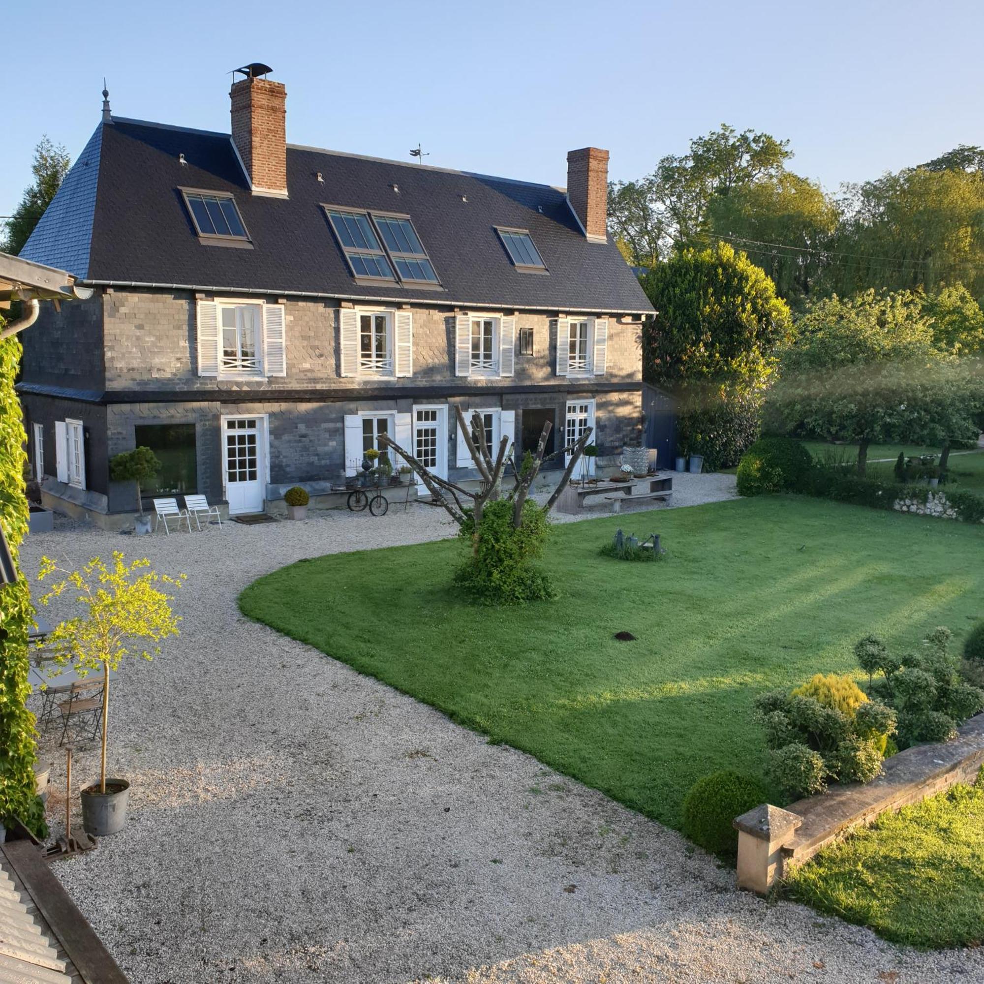 Par Hasard Ou Pas Bed & Breakfast Saint-Martin-aux-Chartrains ภายนอก รูปภาพ